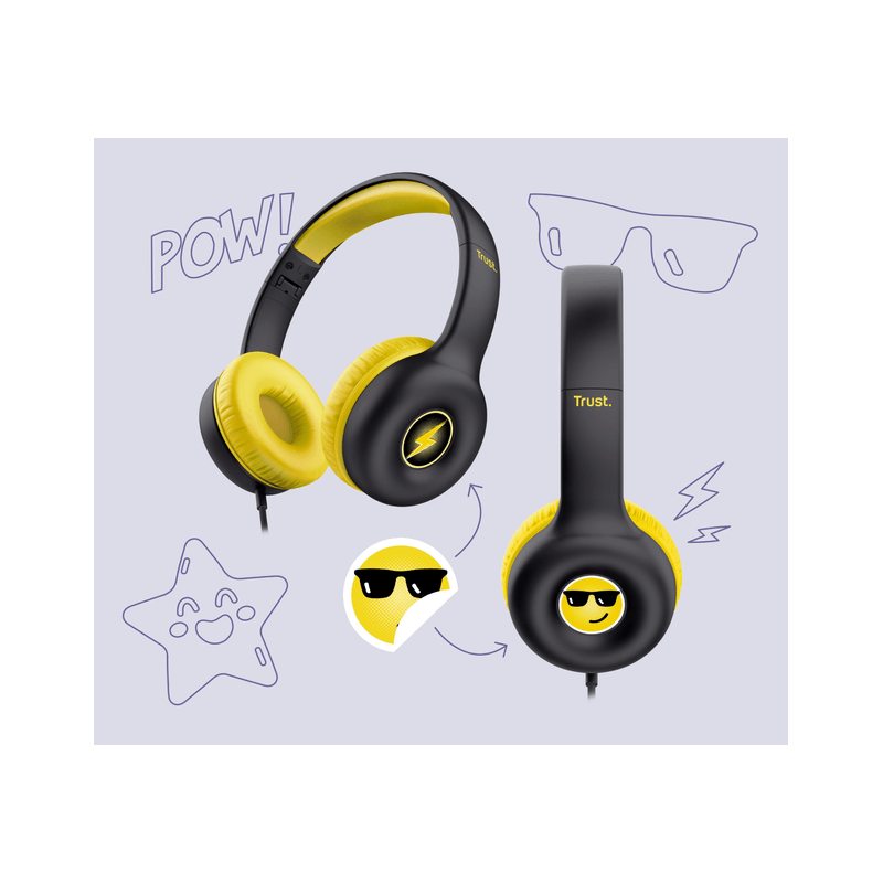 Auriculares Trust Nouna Wireless Kids Auriculares Trust Nouna Wireless Kids